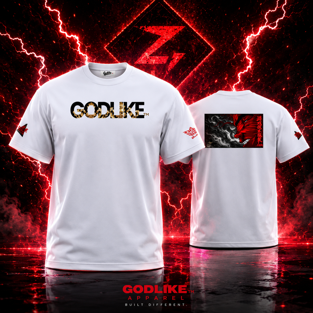 Godlike Core Oversized Cotton Tee - Black Edition