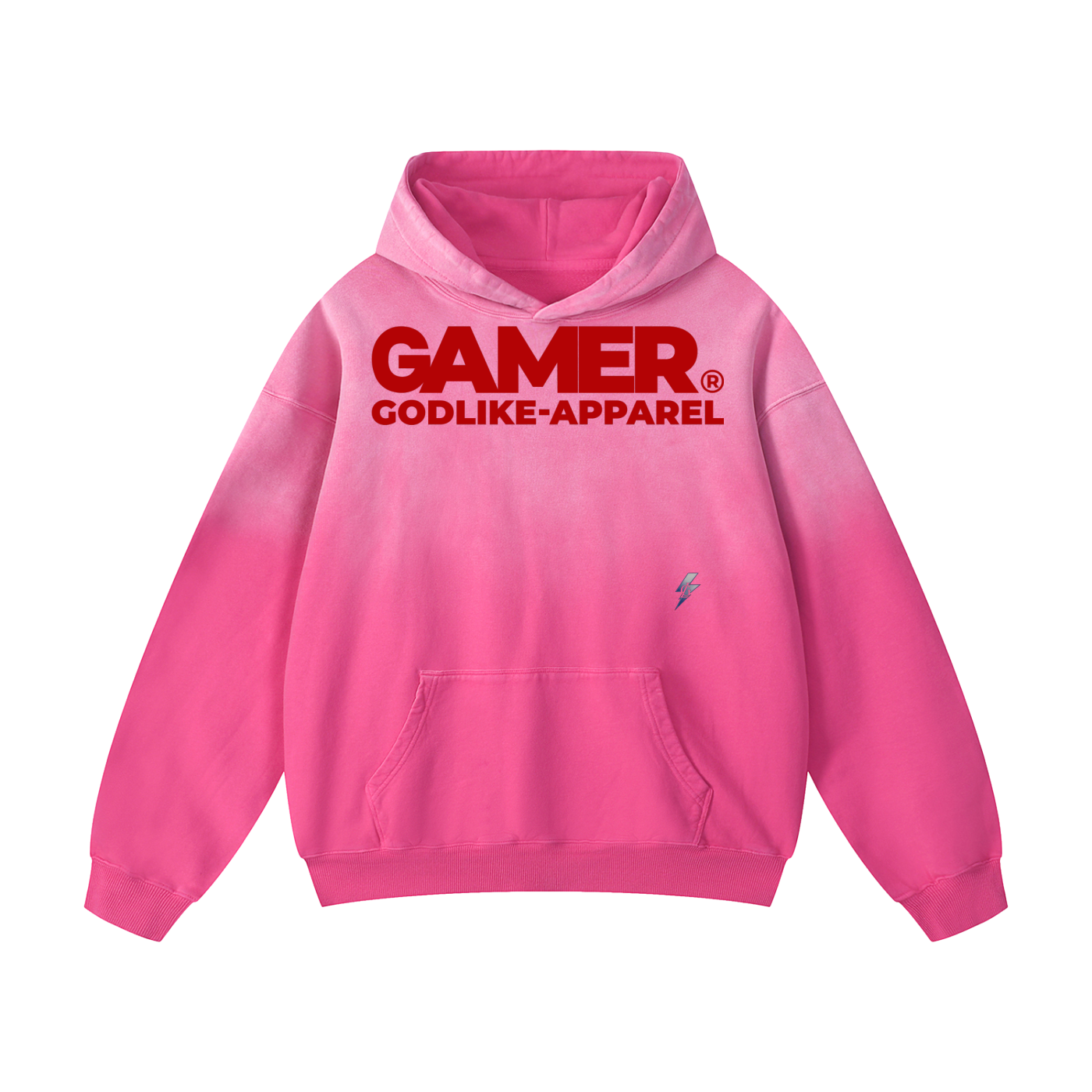 GAMER Sunfade Authority Hoodie - Pink Signal Edition