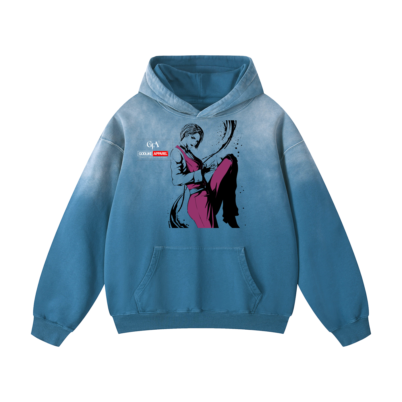 GTA x GLA Sunfade Authority Hoodie - Graphic Legacy Edition