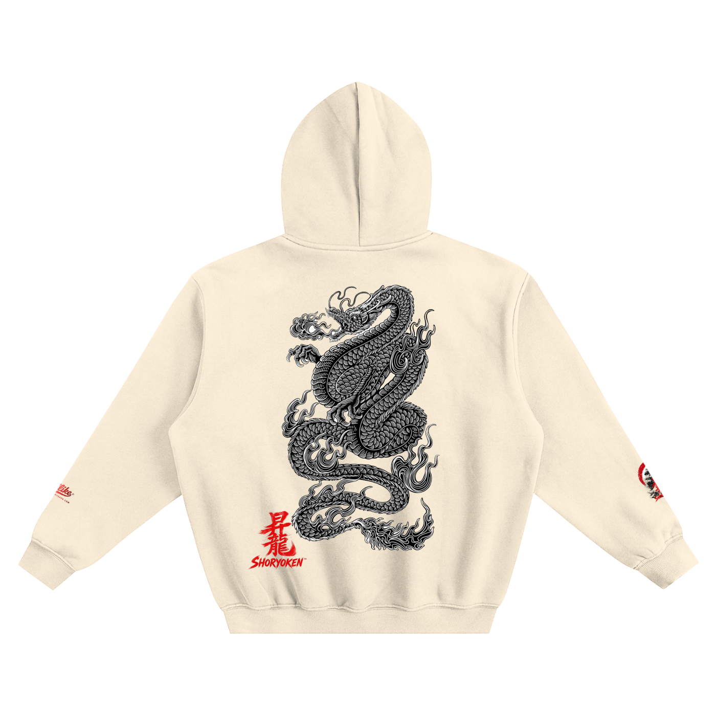 GTA X GLA Embroidered COLLAB Fleeced Boxy Hoodie