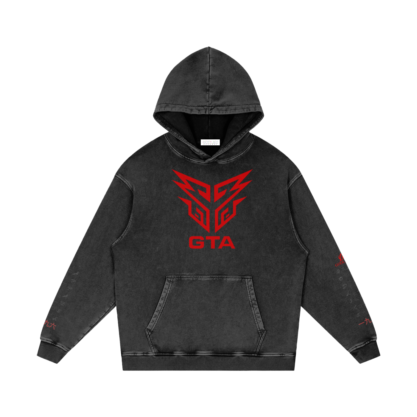 GTA Aura Command Hoodie - Black Beauty Core Edition