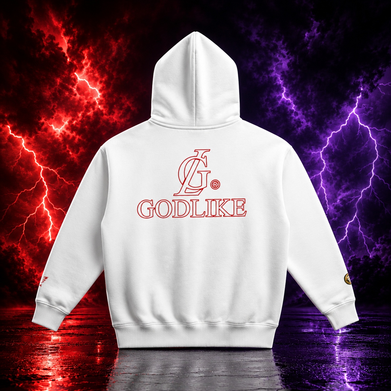 GLK Shadow Authority Oversized Fleece Hoodie