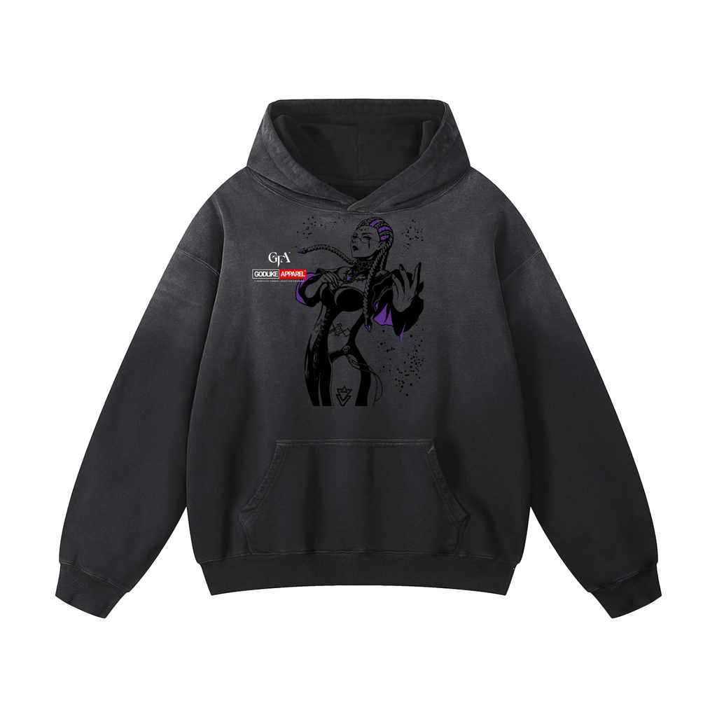 GTA x GLA Sunfade Authority Hoodie - Rank Grind Edition