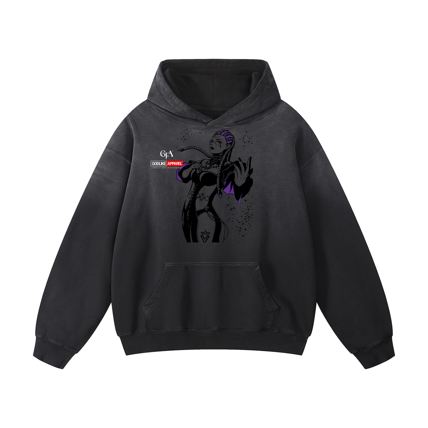 GTA x GLA Sunfade Authority Hoodie - Rank Grind Edition