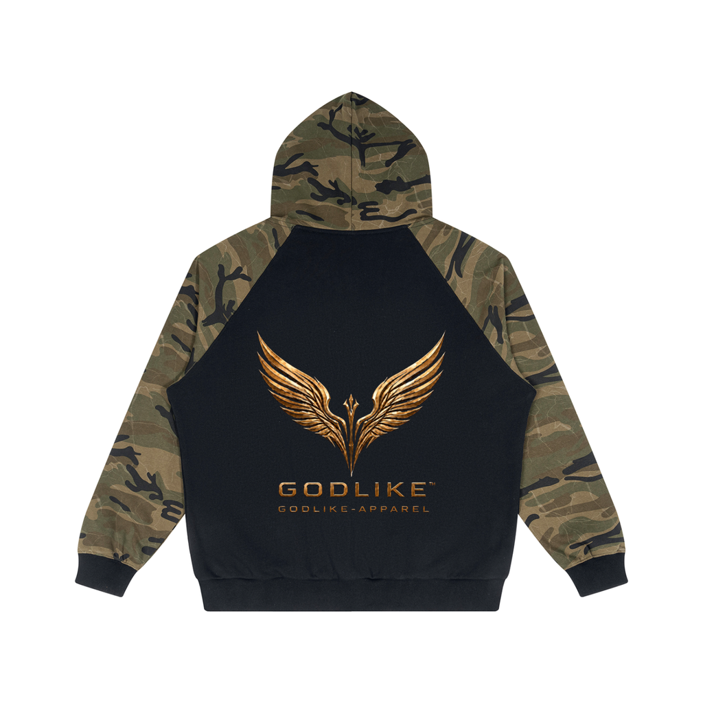 GODLIKE CAMO SNAP HOODIE