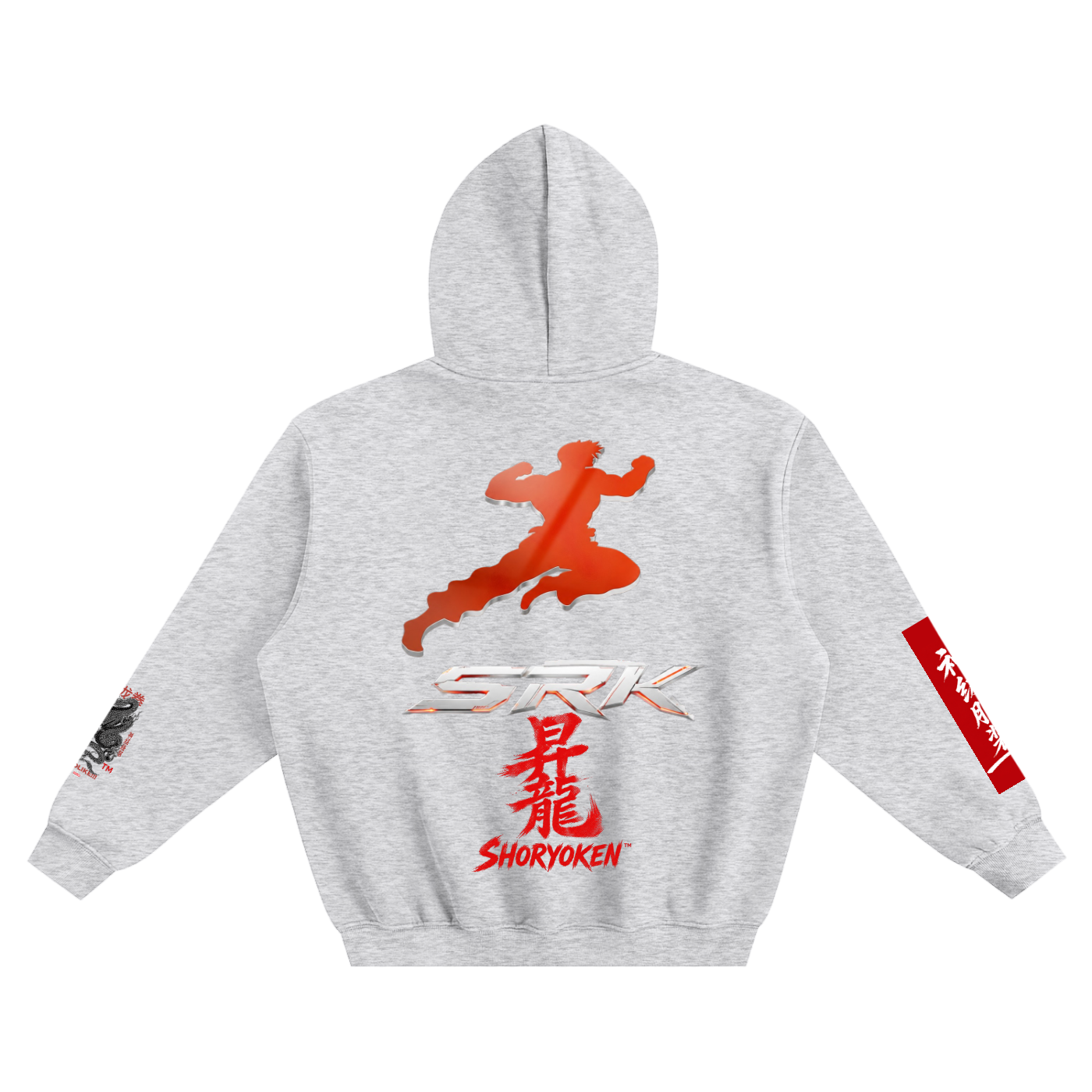 SRK X  GTA X GLA Fleeced Boxy Hoodie