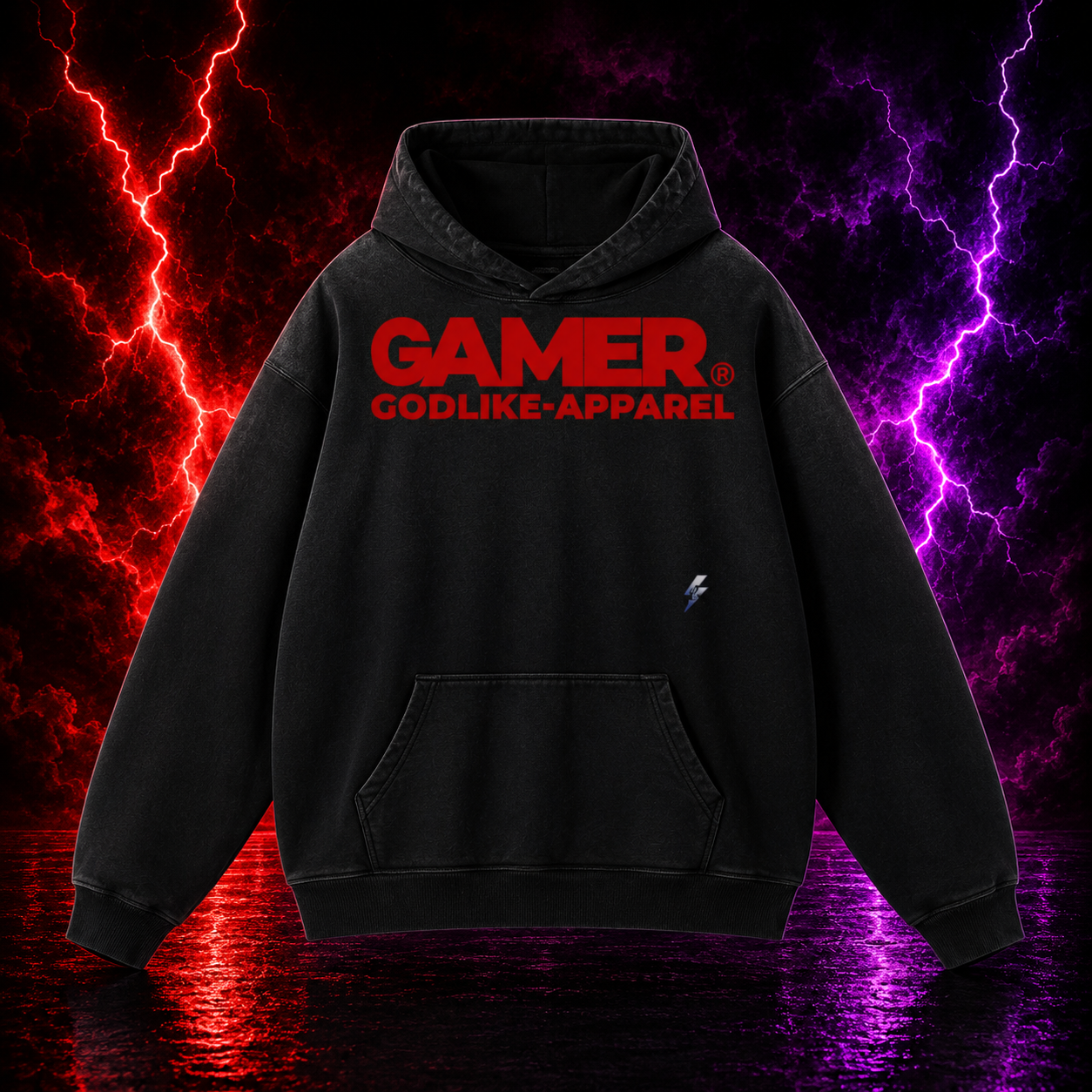 GAMER Sunfade Authority Hoodie - Black Command Edition