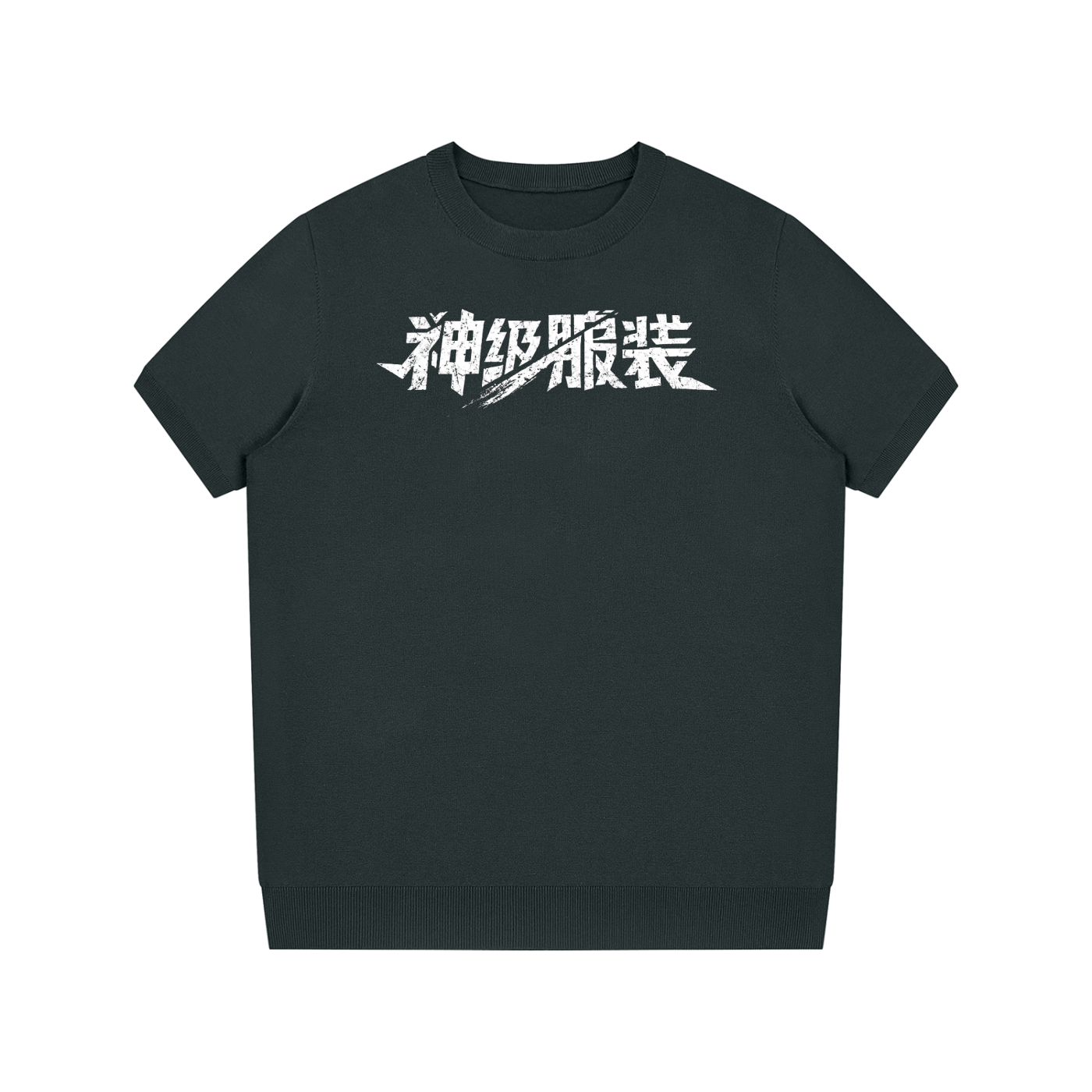 GLA PRINTUnisex Crewneck Knit T-Shirt