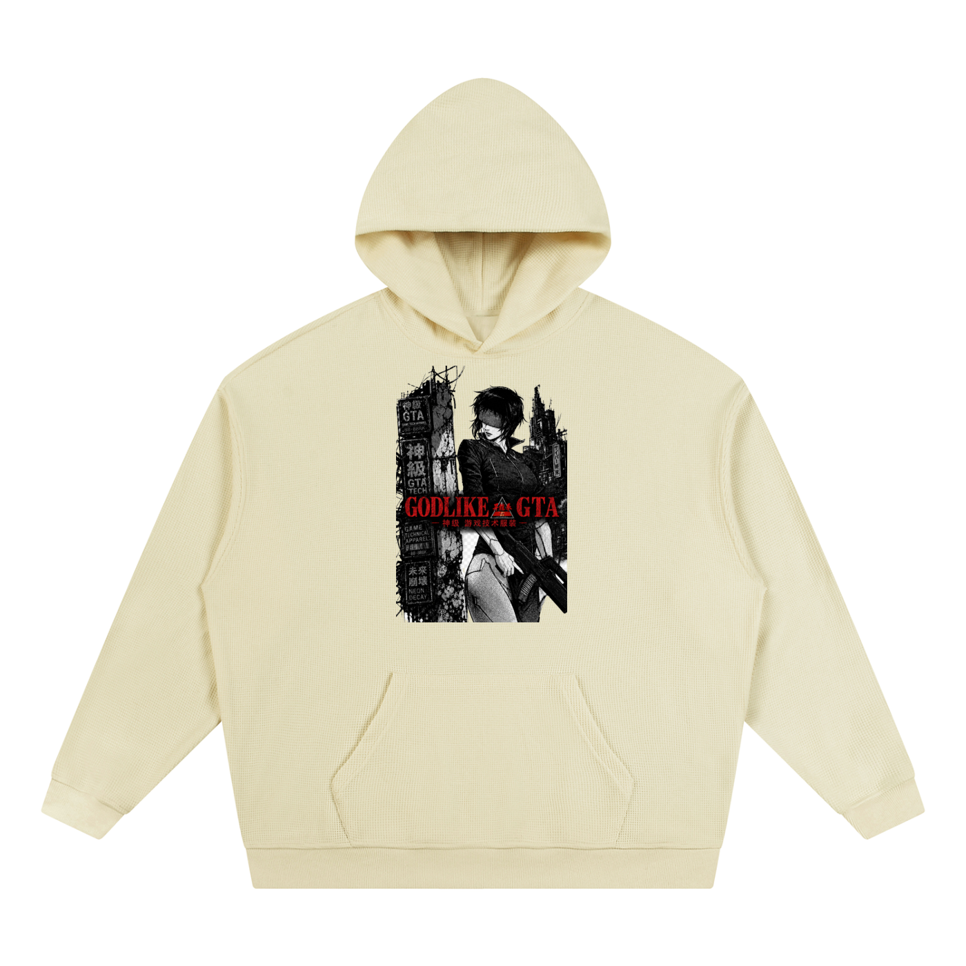 GLK x GTA Dragon Ultra Waffle Hoodie