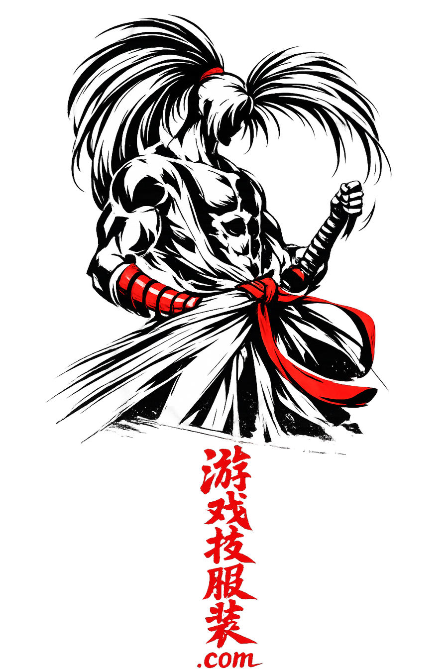 GLK front warrior graphic