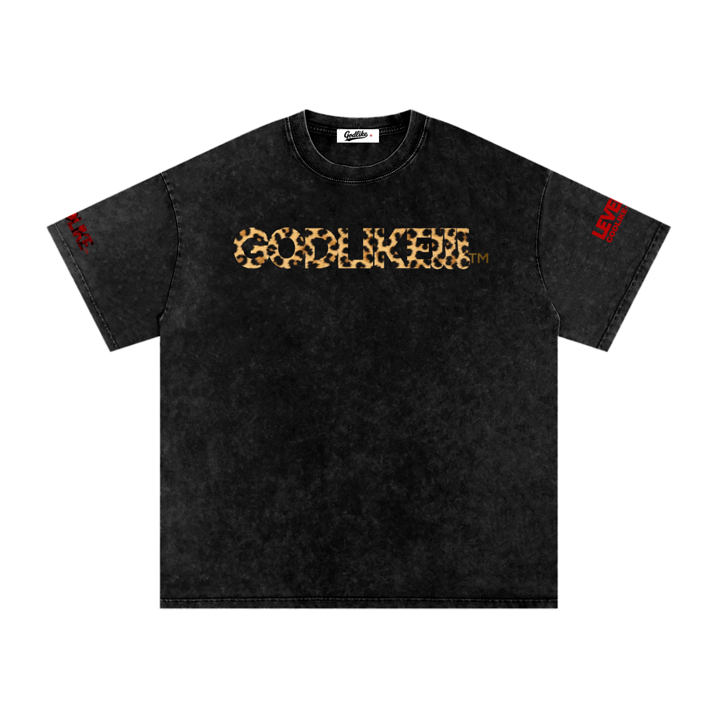 GODLIKE-APPAREL GLK Snow Washed Oversized Tee – Esports Fashion Edition