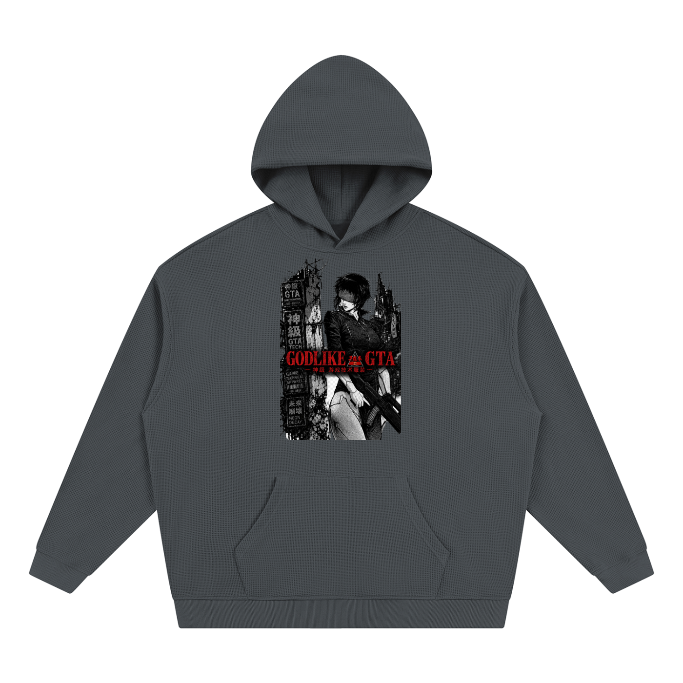 GLK x GTA Dragon Ultra Waffle Hoodie
