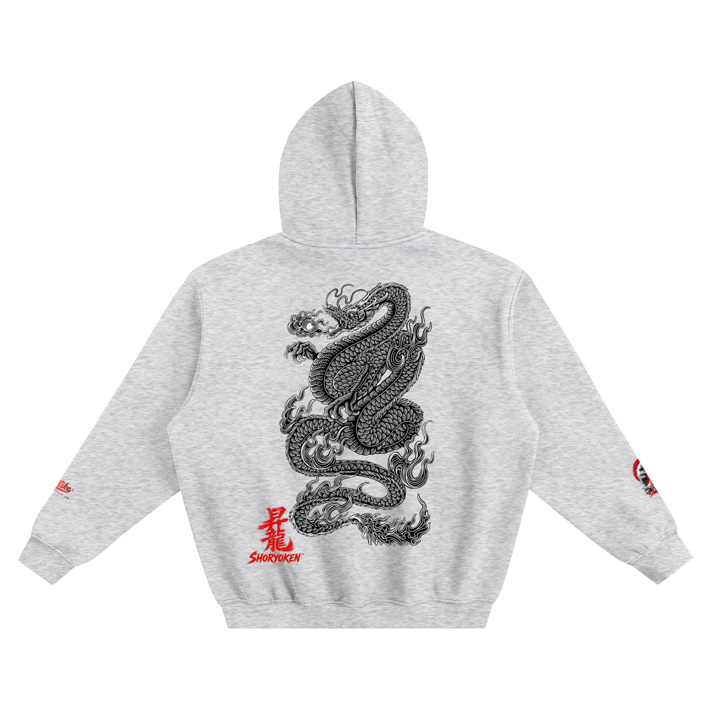 GTA X GLA Embroidered COLLAB Fleeced Boxy Hoodie