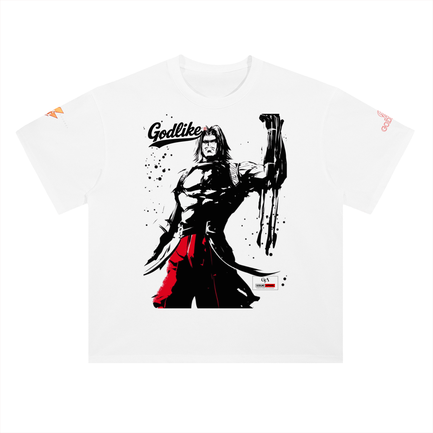 GTA x GLA Drop Shoulder Tee - Lucent White Edition
