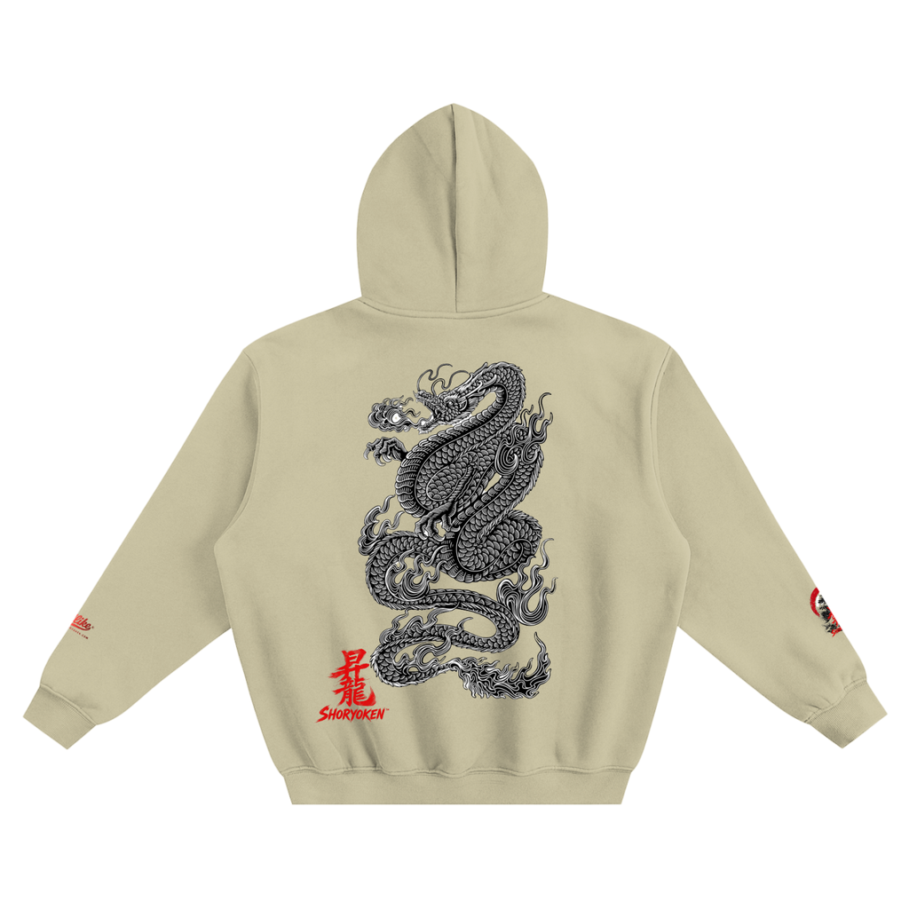 GTA X GLA Embroidered COLLAB Fleeced Boxy Hoodie