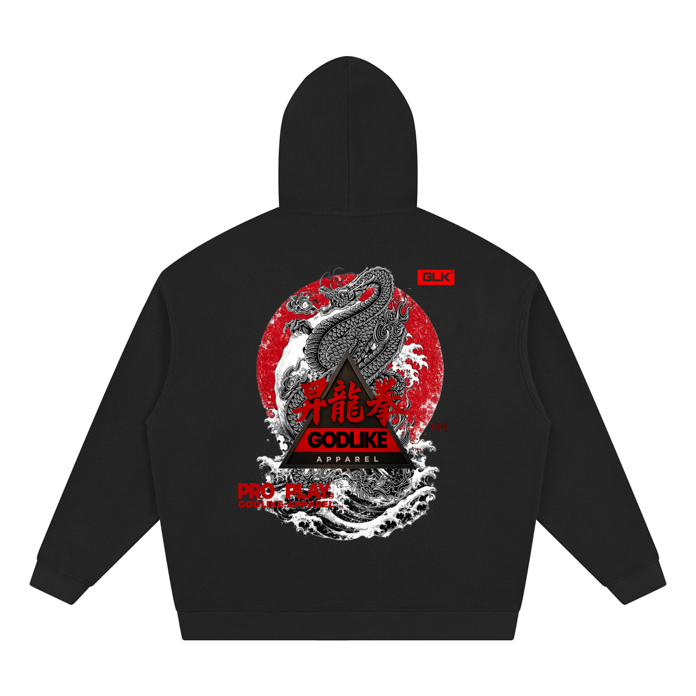 GLK X GTA Unisex Waffle Hoodie