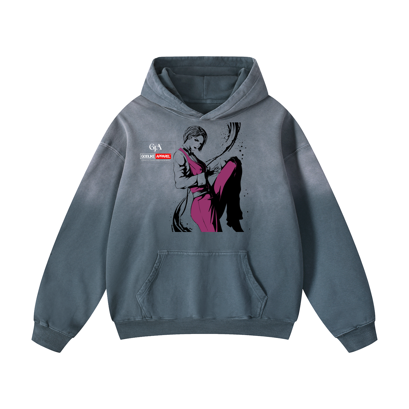 GTA x GLA Sunfade Authority Hoodie - Graphic Legacy Edition