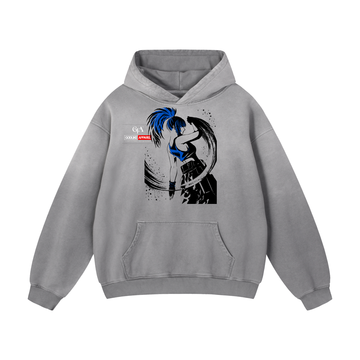 GTA x GLA Sunfade Authority Hoodie - Arena Smoke Edition
