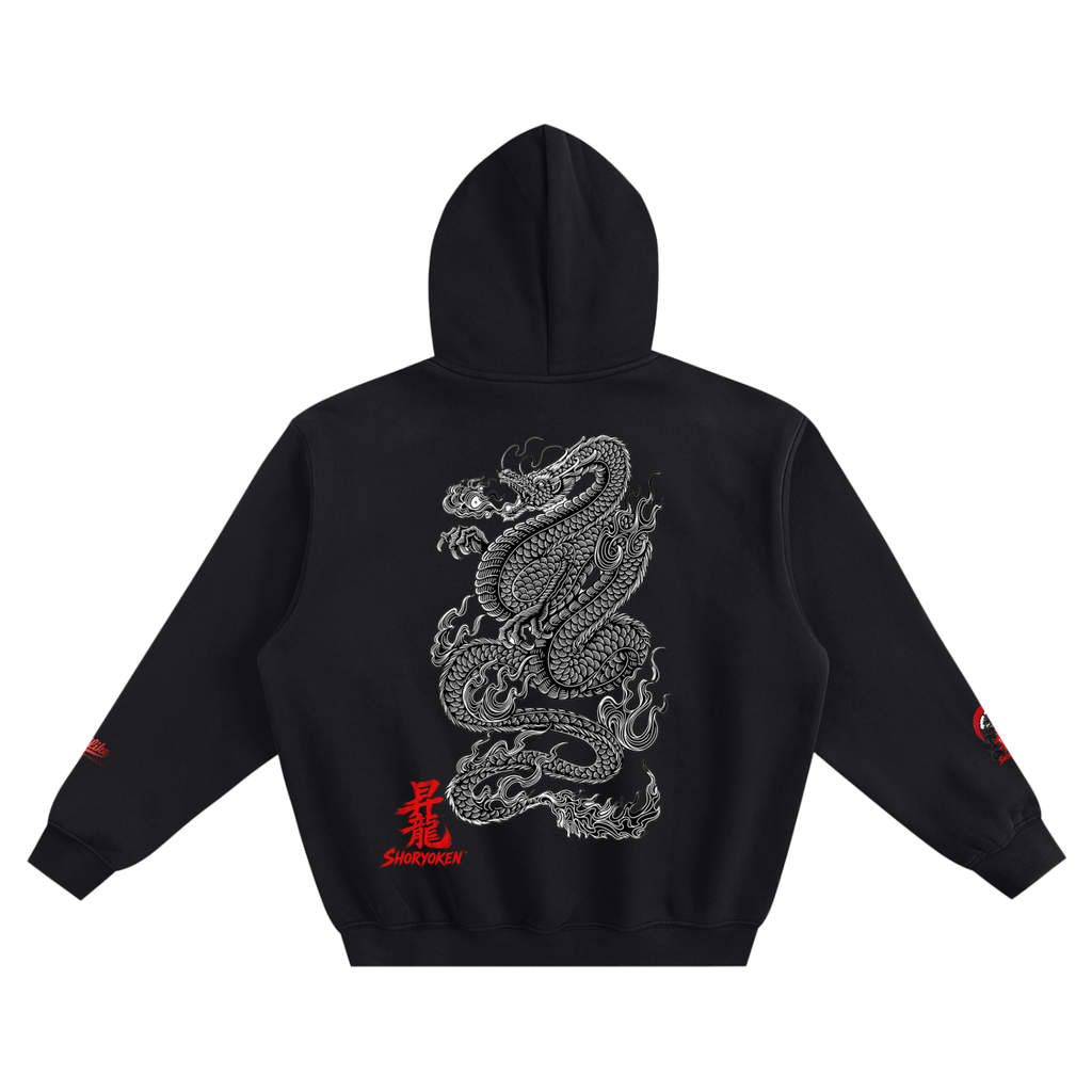 GTA X GLA Embroidered COLLAB Fleeced Boxy Hoodie