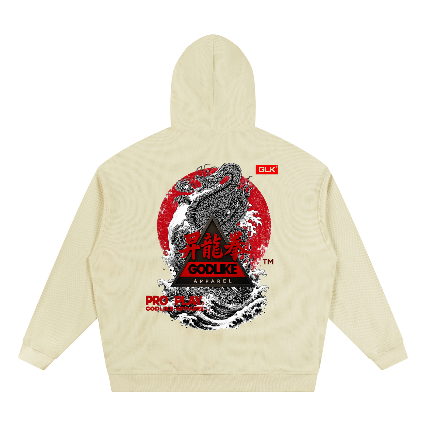 GLK X GTA Unisex Waffle Hoodie
