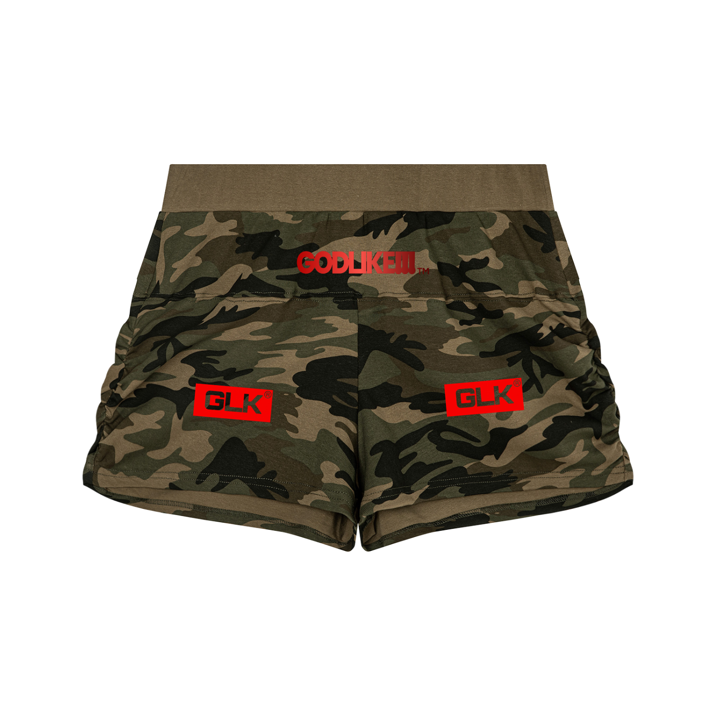 Women's Slim Camo Shorts
