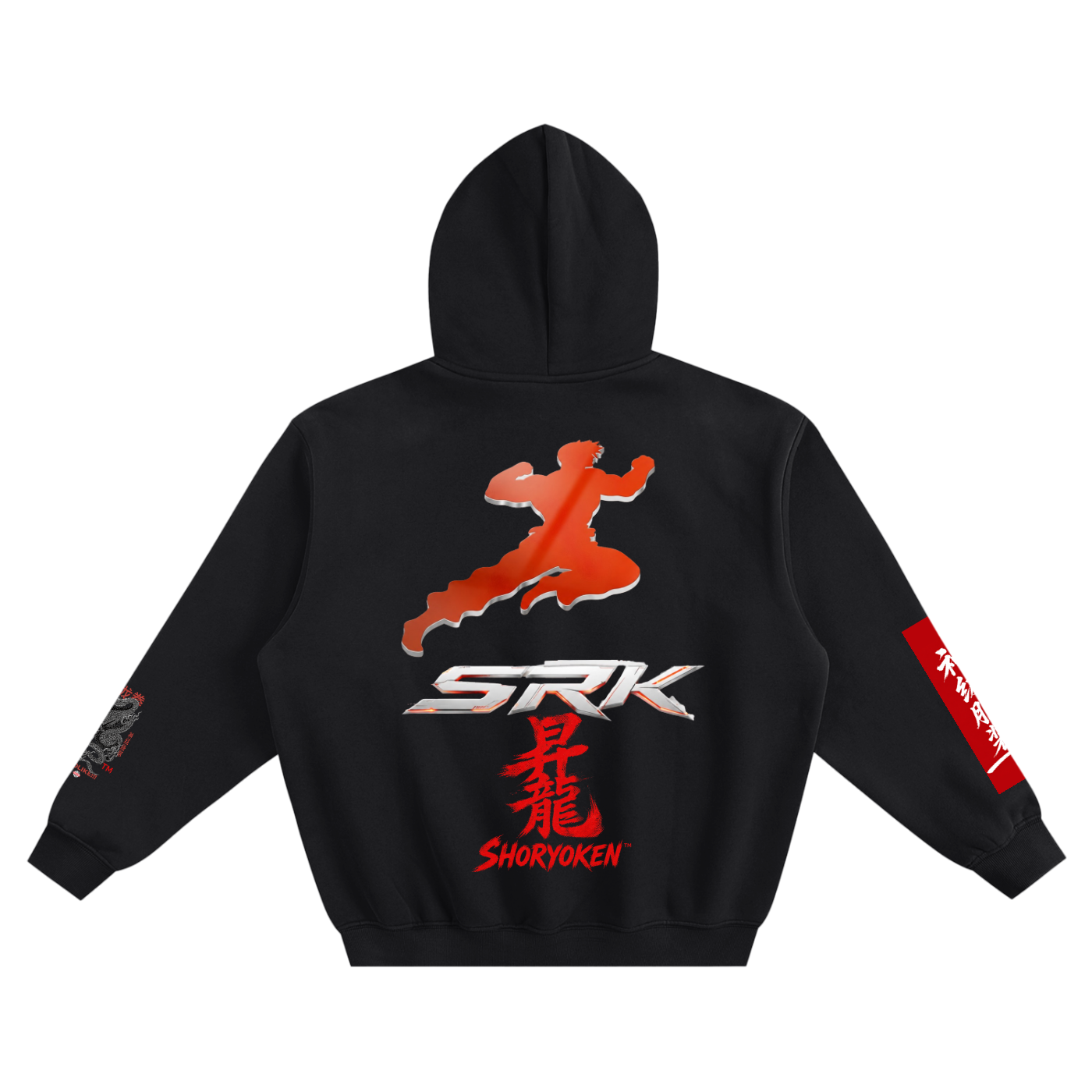 SRK X  GTA X GLA Fleeced Boxy Hoodie