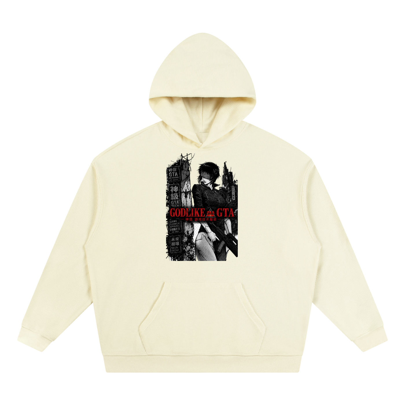 GLK x GTA Dragon Ultra Waffle Hoodie