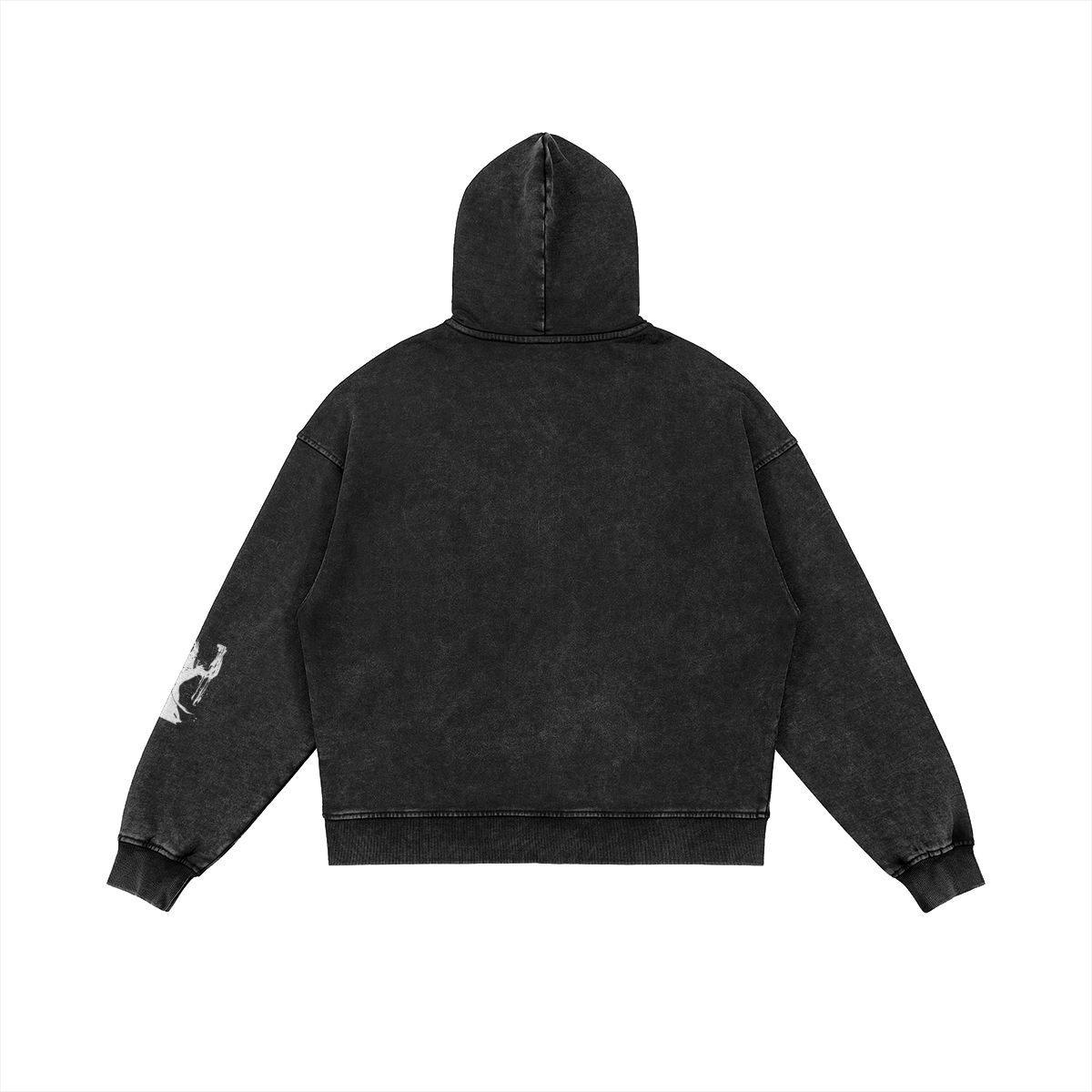GODLIKE-APPAREL Phantom Washed Zip Hoodie