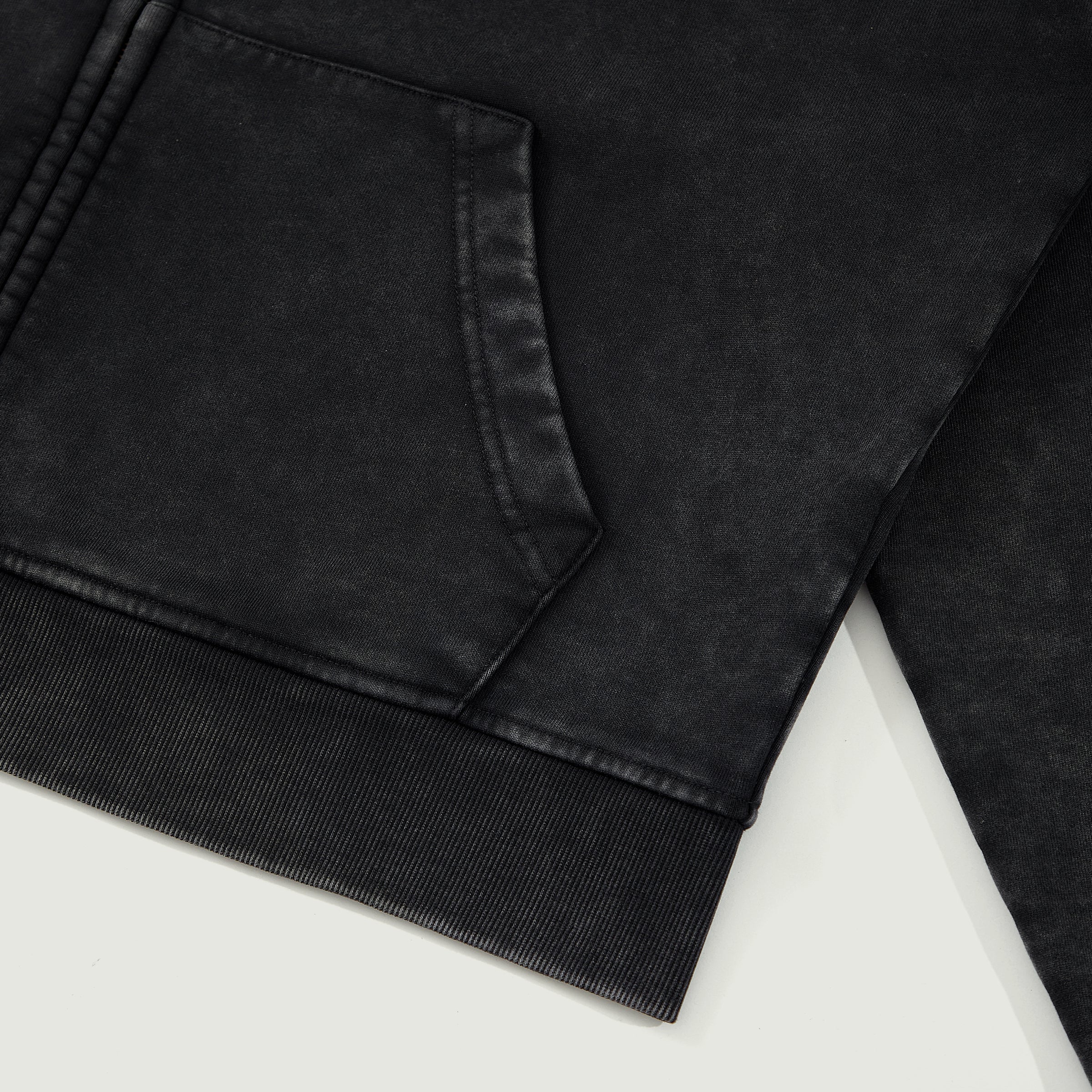 GODLIKE-APPAREL Phantom Washed Zip Hoodie