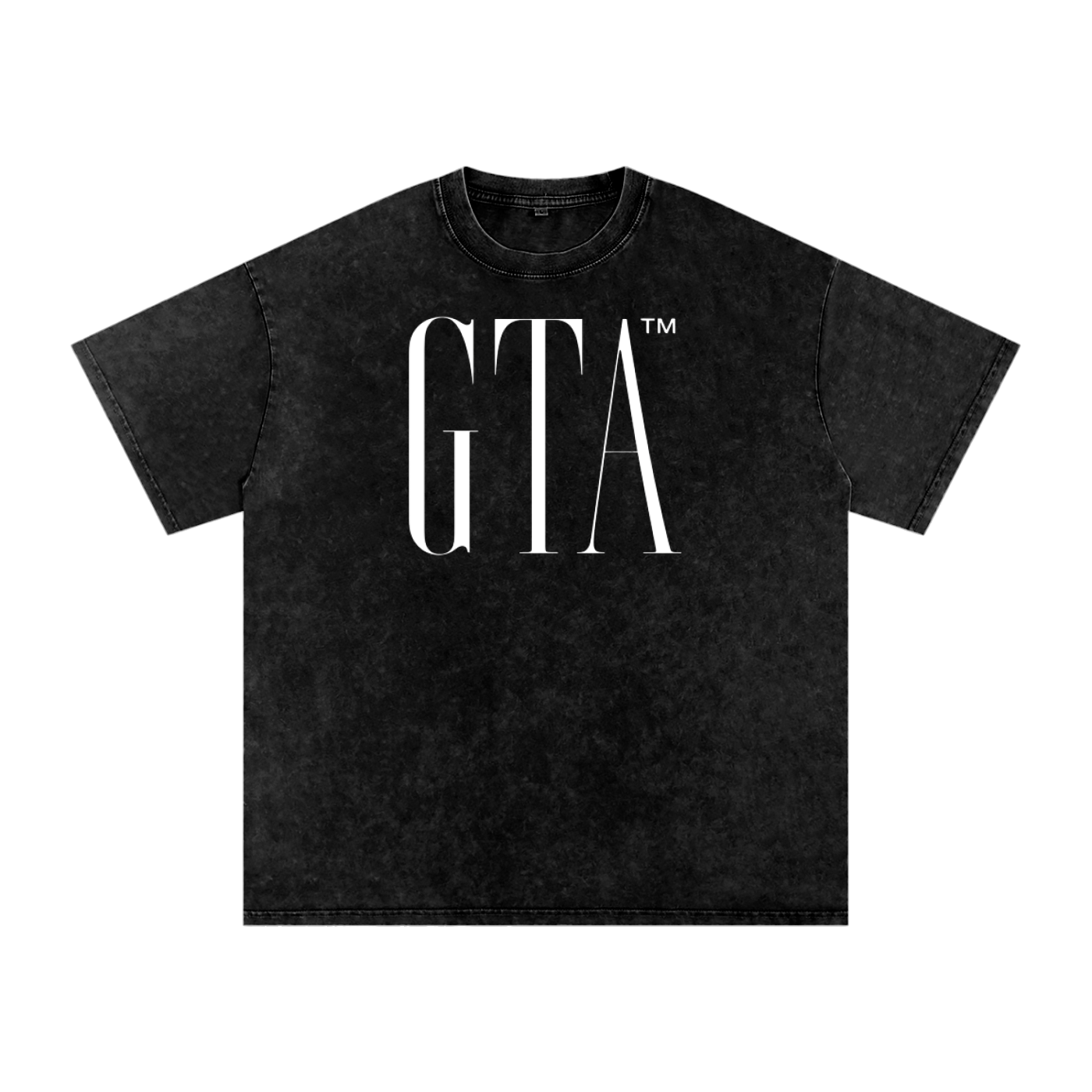 GTA Snow Washed Oversized Cotton T-Shirt