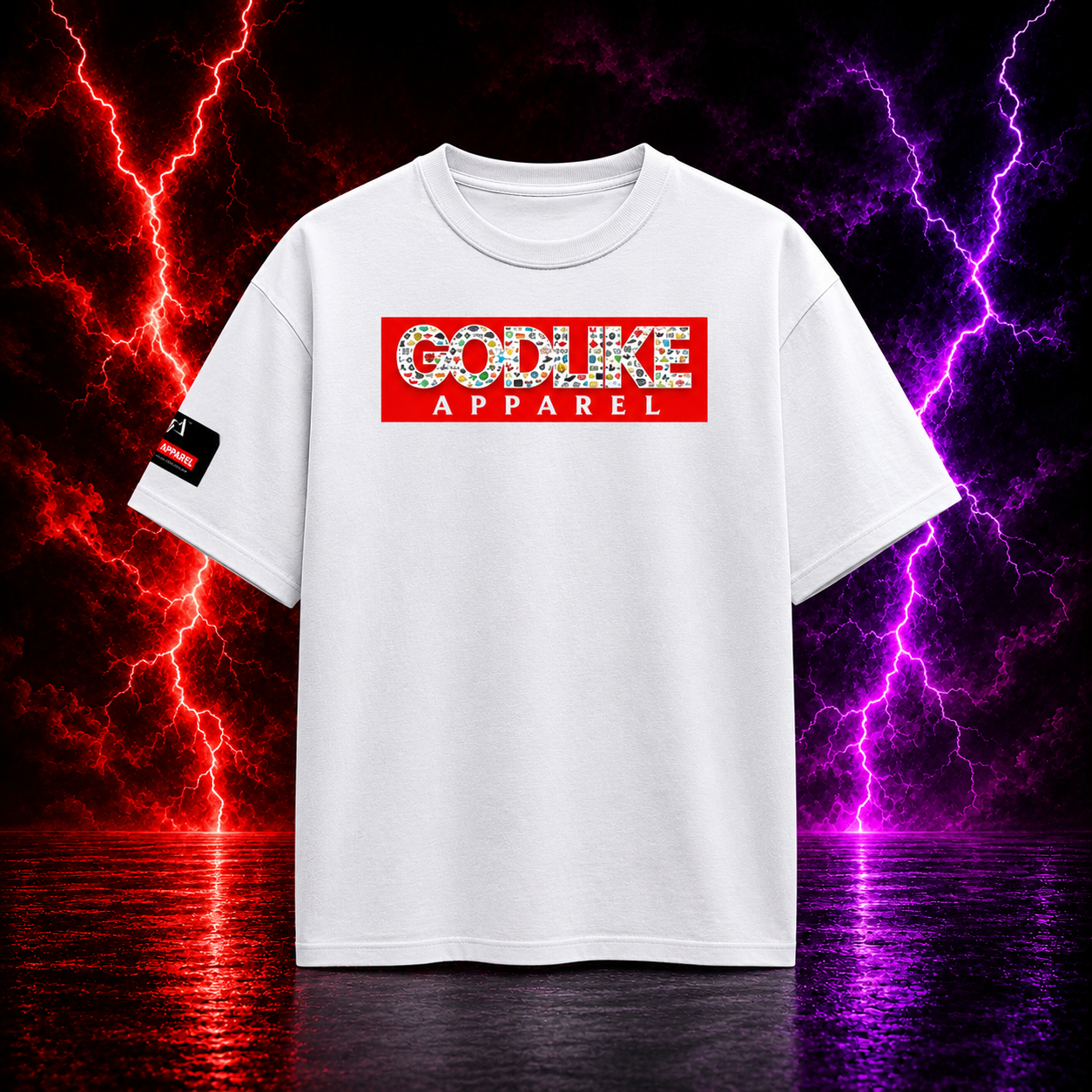 GTA Essential Oversized Cotton Tee - White Edition