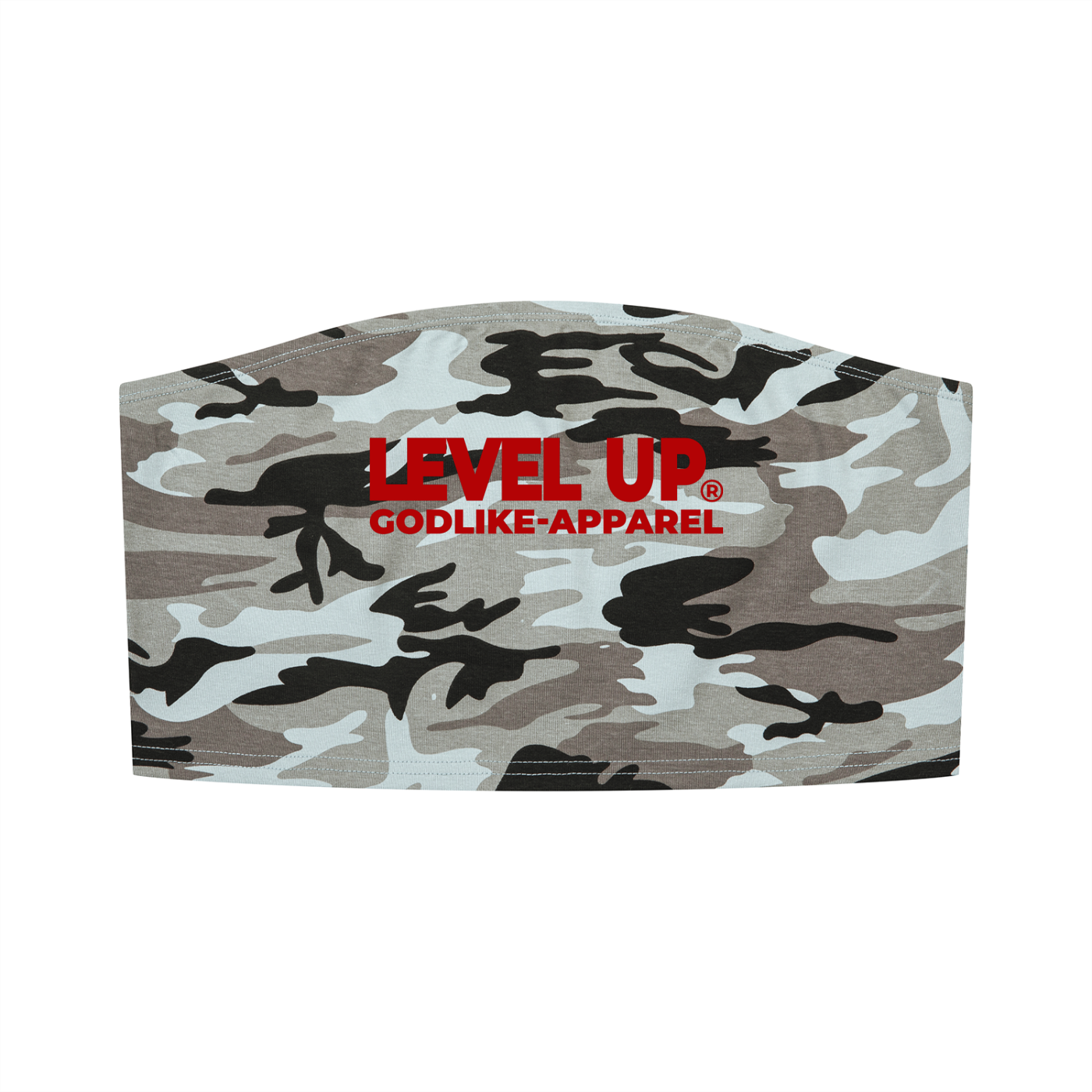 Women’s Camo Cropped Tube Top