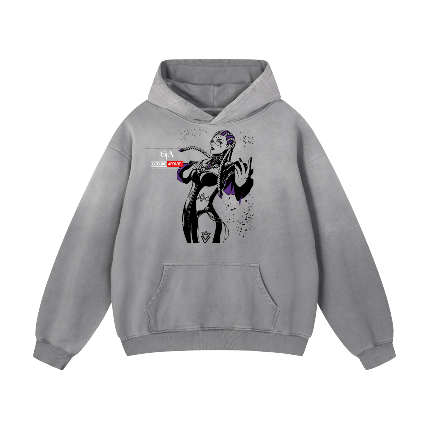 GTA x GLA Sunfade Authority Hoodie - Rank Grind Edition