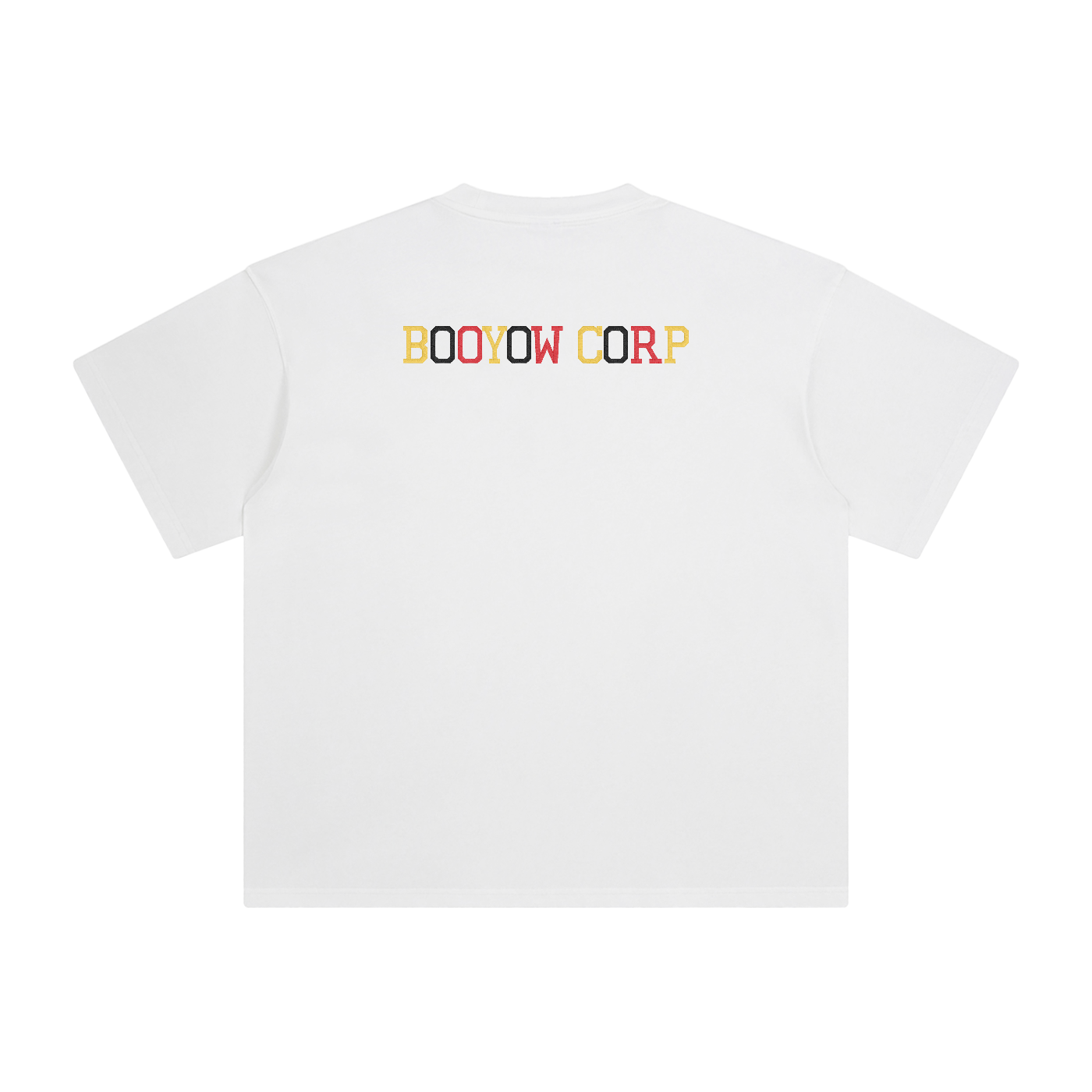 BOOYOW CORP GTA X GLA X SRK X V Enzyme embroidery Washed T-Shirt