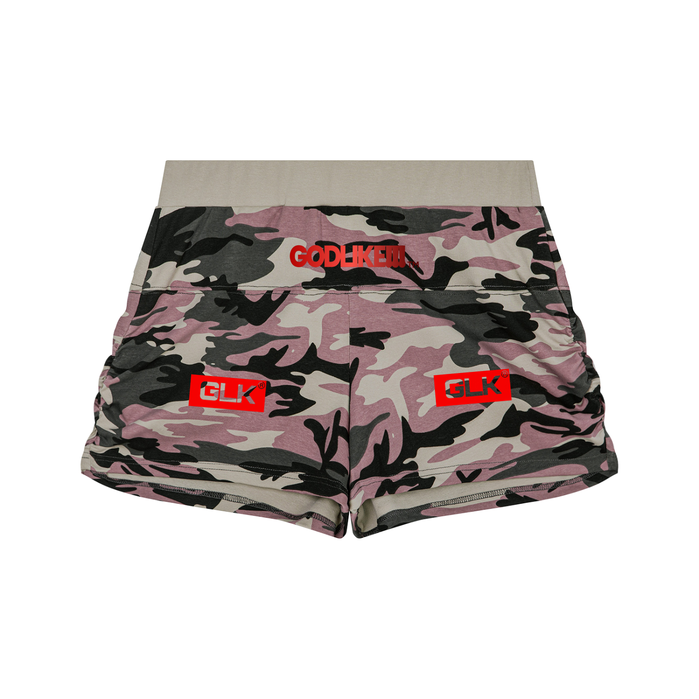 Women's Slim Camo Shorts