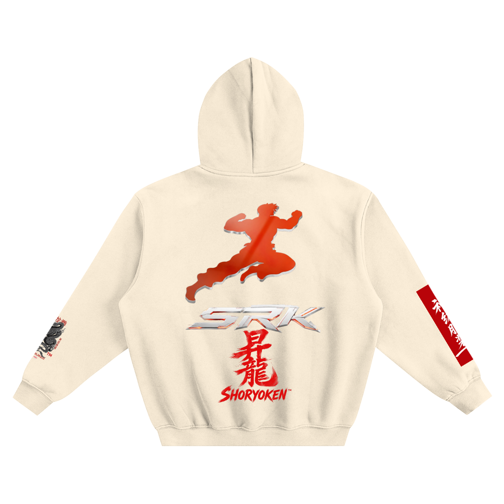 SRK X  GTA X GLA Fleeced Boxy Hoodie