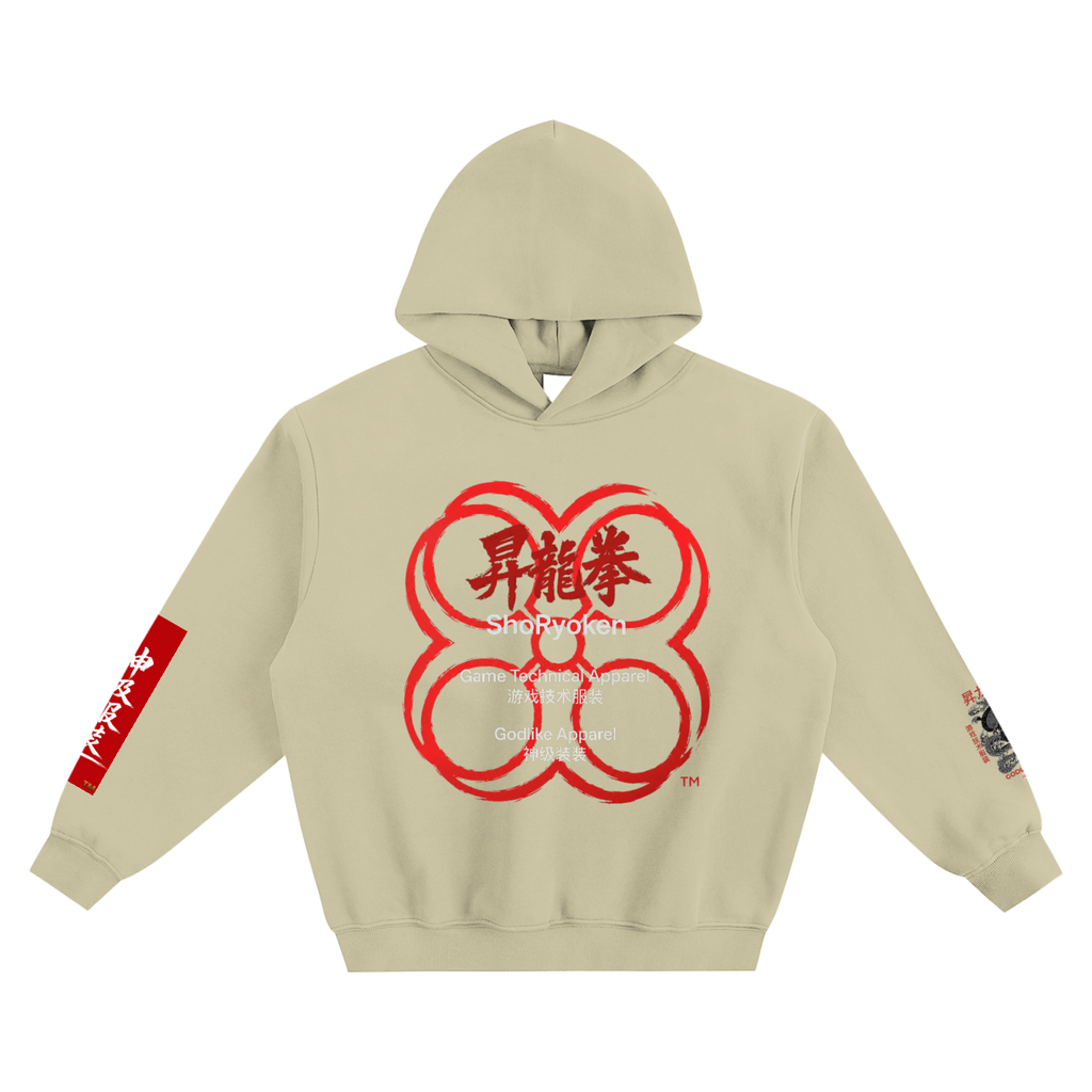 SRK X  GTA X GLA Fleeced Boxy Hoodie