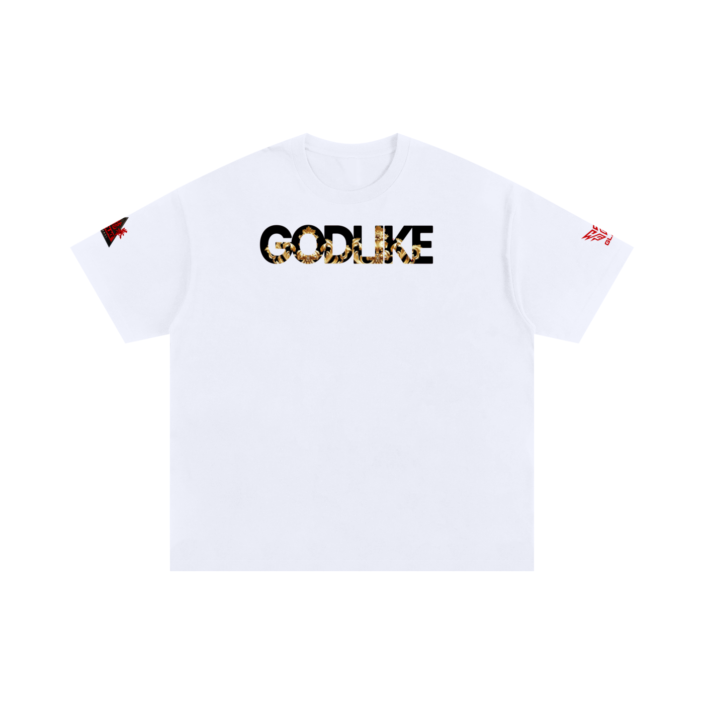 Godlike Core Oversized Cotton Tee - Black Edition