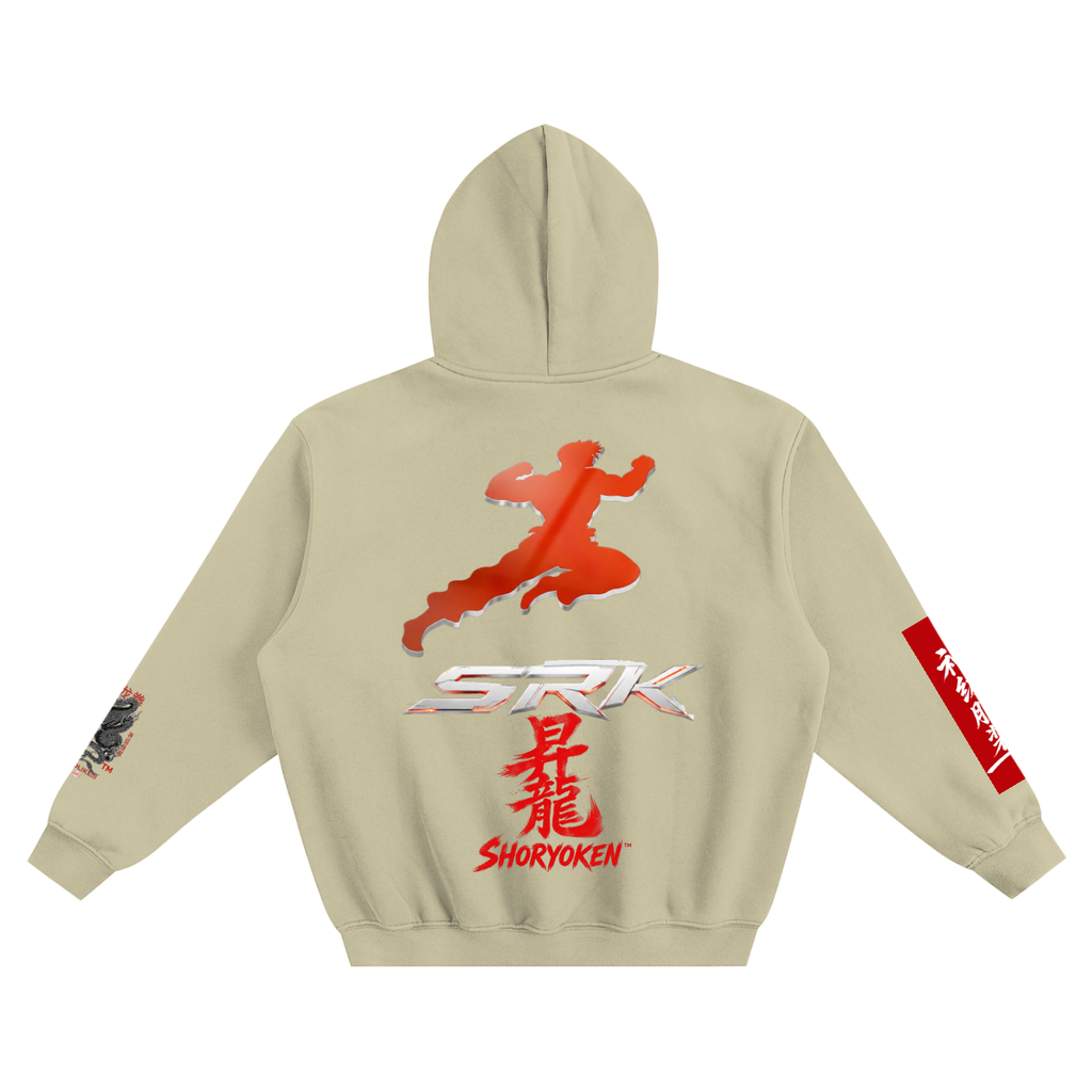 SRK X  GTA X GLA Fleeced Boxy Hoodie