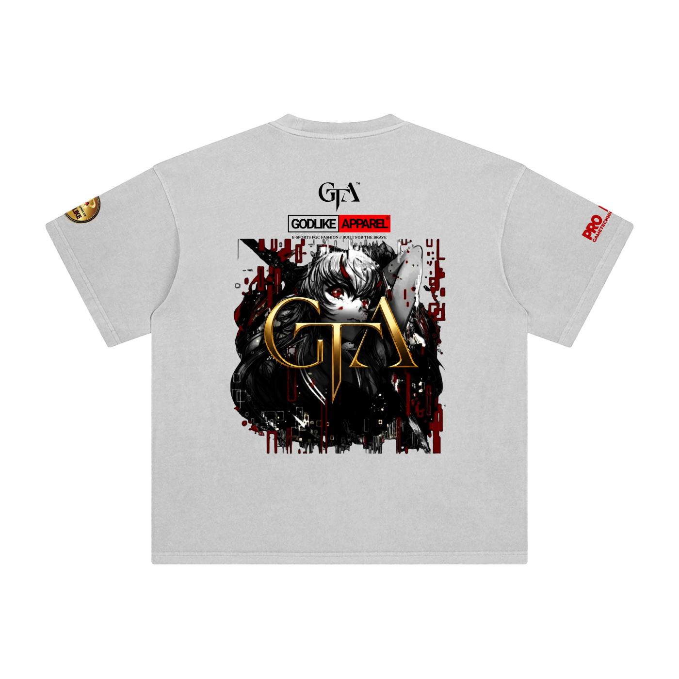 GTA X GLA Enzyme Washed T-Shirt