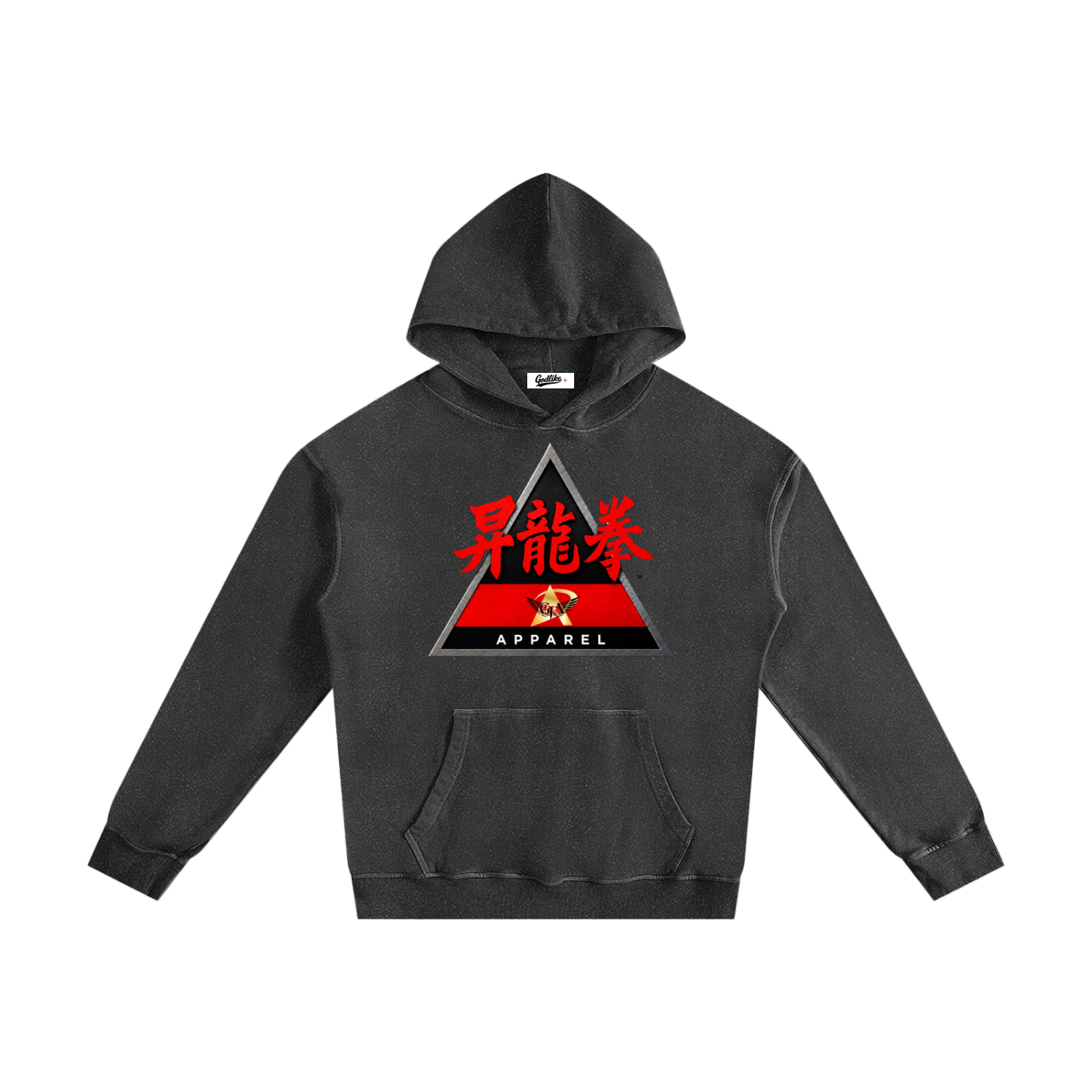 GLA Vintage Washed Cotton Hoodie