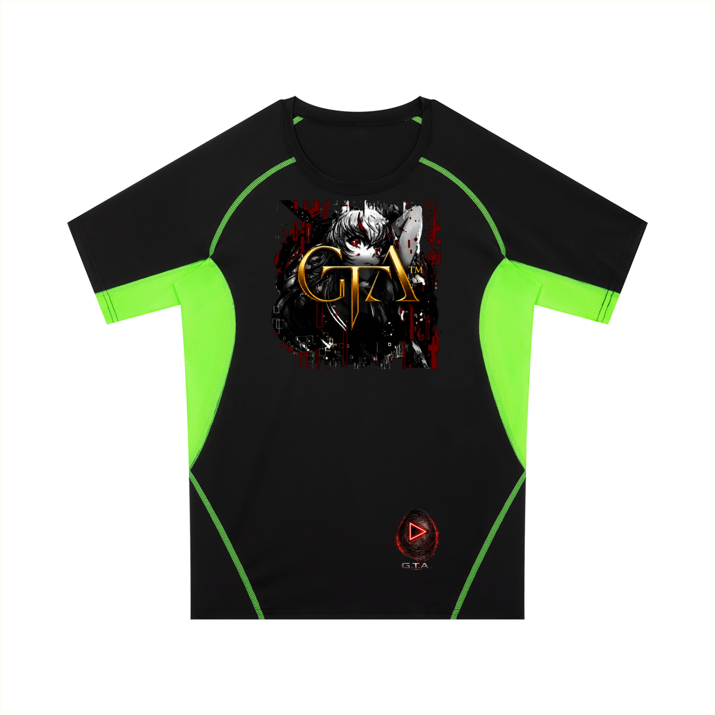 GTA's Mens Raglan Panel Training T-Shirt