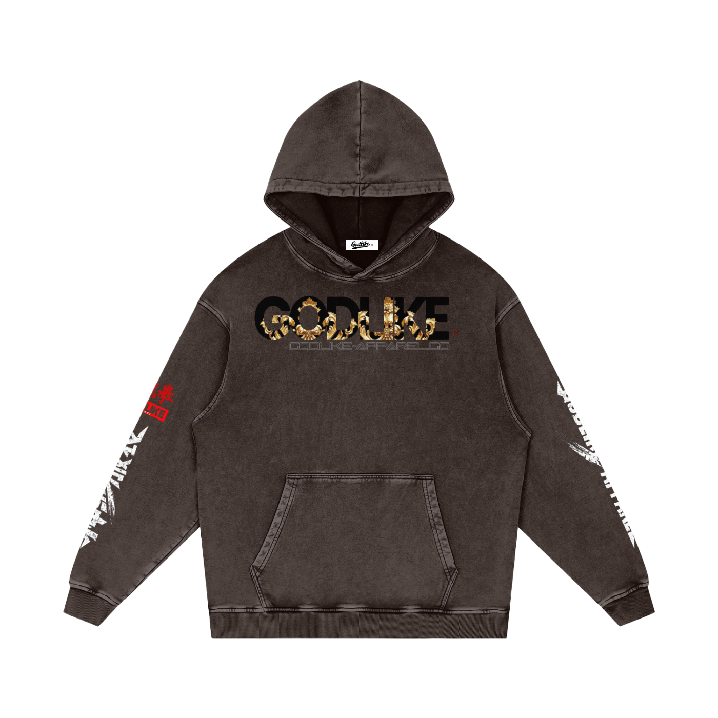 Godlike Pro Play Dragon Ascension Snow-Washed Hoodie