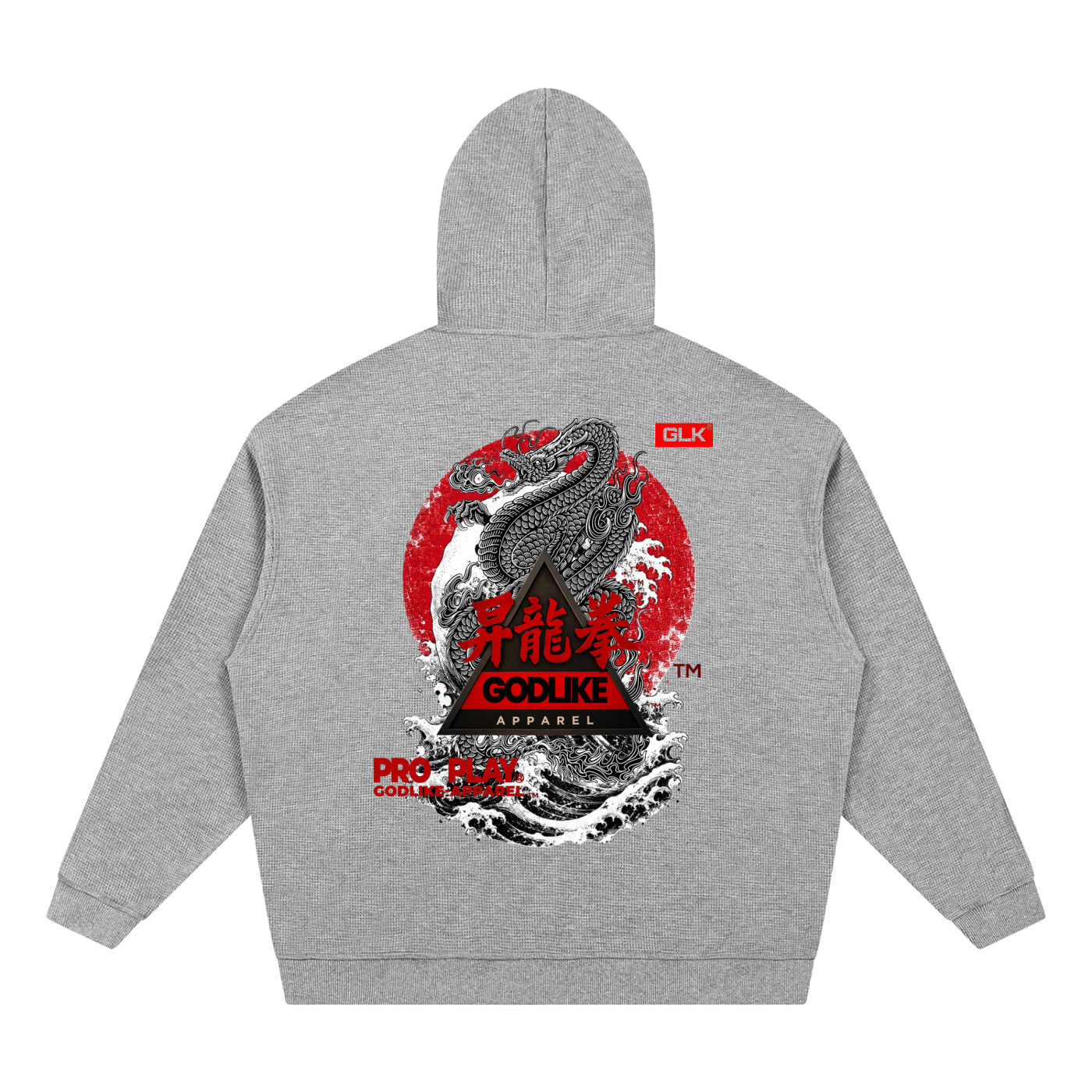 GLK X GTA Unisex Waffle Hoodie
