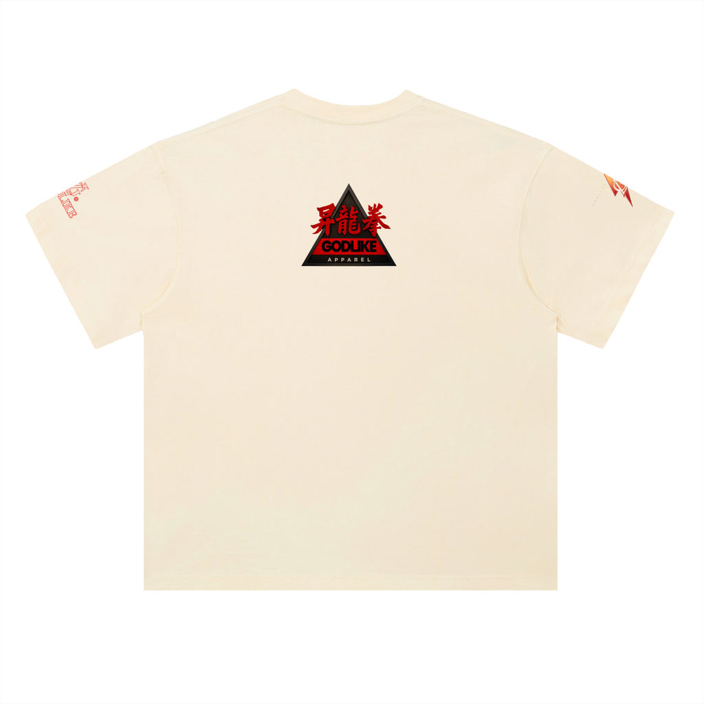 GTA x GLA Drop Shoulder Tee - Lucent White Edition