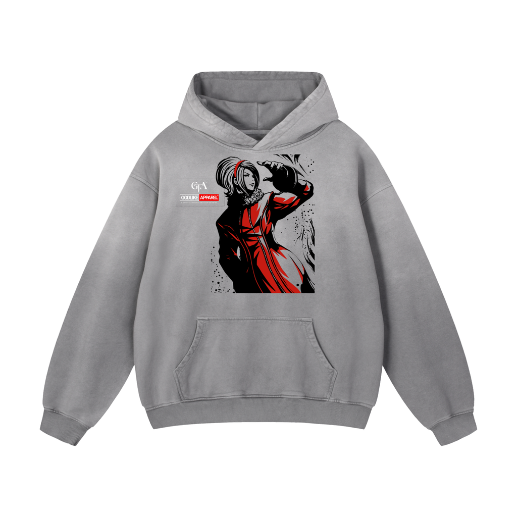 GTA x GLA Sunfade Authority Hoodie - Gray Core Edition