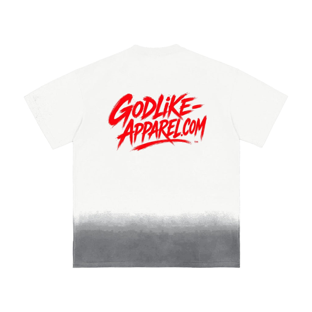 LEVEL UP SHORYOKEN Ronin Fade Oversized Tee back